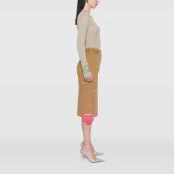 Pre Owned Chanel Pink Mini Lambskin CC in Love Heart Crossbody