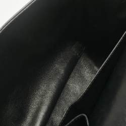 Pre Owned Chanel Black Quilted Aged Leather Classic 227 Reissue 2.55 Flap Bag