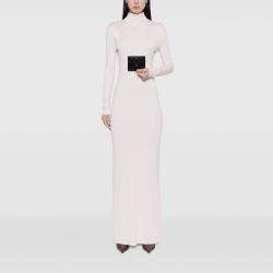 Pre Owned Chanel Black CC Quilted Caviar Compact Flap Wallet