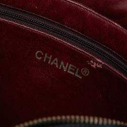 Pre Owned Chanel CC Quilted Lambskin Chain Camera Bag