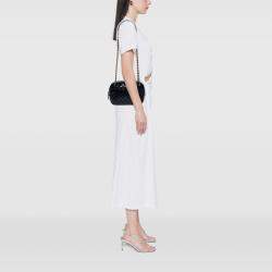 Pre Owned Chanel CC Quilted Lambskin Chain Camera Bag