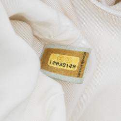 Pre Owned Chanel Pink Tweed Boucle Knitting Top Handle Bag