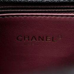 Pre Owned Chanel Coco Handle Black Caviar Leather Size 29