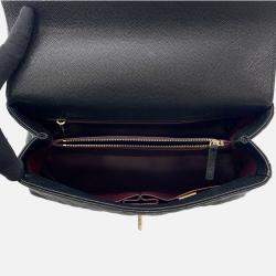 Pre Owned Chanel Coco Handle Black Caviar Leather Size 29