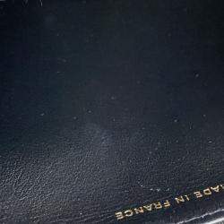 Pre Owned Chanel Boy Chanel Chain Wallet Black Caviar Leather