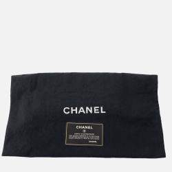 Pre Owned Chanel One Belt Black Caviar Leather