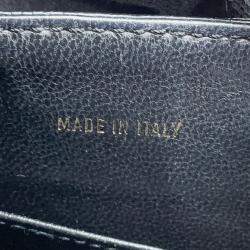 Pre Owned Chanel One Belt Black Caviar Leather