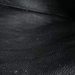 Pre Owned Chanel One Belt Black Caviar Leather