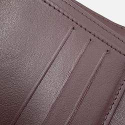 Pre Owned Chanel Matelasse Classic Small Flap Wallet Black Caviar Leather
