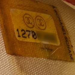 Pre Owned Chanel Red Patent Leather Interlocking CC Logo Card Case