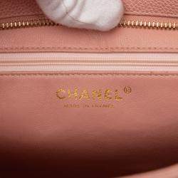 Pre Owned Chanel Pink Caviar Medallion Tote