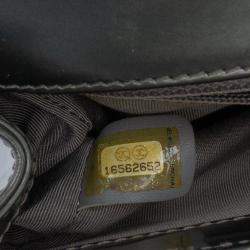 Pre Owned Chanel Green Old Medium Metallic Lambskin Boy Reverso Flap