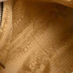 Pre Owned Chanel Black Calfskin Handbag