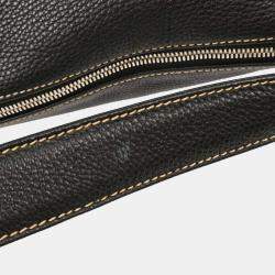 Pre Owned Chanel Black Calfskin Handbag