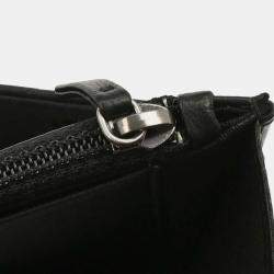 Pre Owned Boy Chanel Black Lambskin WOC Wallet On Chain