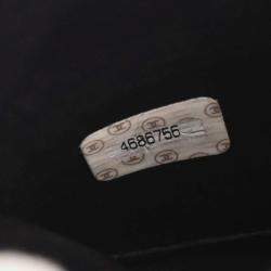 Pre Owned Chanel Blue Denim Vanity 2way Handbag