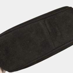Pre Owned Chanel Black Suede Handbag