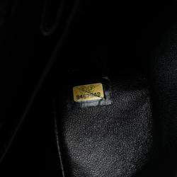 Pre Owned Chanel Pink Medium Classic Tweed Double Flap