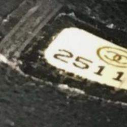 Pre Owned Chanel Black Mini Rectangular Classic Chevron Caviar Single Flap