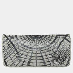 Pre Owned Chanel Grand Palais Sequined Embellished Clutch