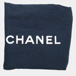 Pre Owned Chanel Python Crochet Soft Chain Flap Bag