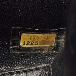 Pre Owned Chanel Black Quilted Patent Leather Mini Classic Shoulder Bag