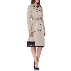 Pre Owned Chanel Black Quilted Patent Leather Mini Classic Shoulder Bag