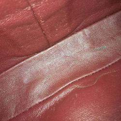 Pre Owned Chanel Black Leather 2.55 Vintage Baguette Clutch and Shoulder Bag