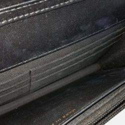 Pre Owned Chanel Black Lambskin Leather Lambskin WOC Mini Crossbody Bag