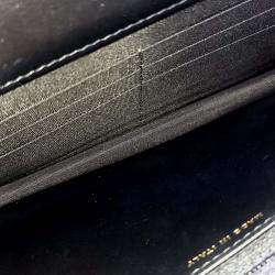 Pre Owned Chanel Black Leather Caviar Boy WOC Mini Crossbody Bag