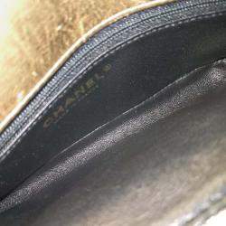 Pre Owned Chanel Black Leather Chain Shoulder Bag