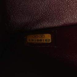 Pre Owned Chanel Classic Double Flap Medium Black Leather Shoulder Bag