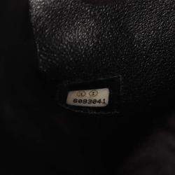 Pre Owned Chanel Kelly Black Leather Top Handle Bag