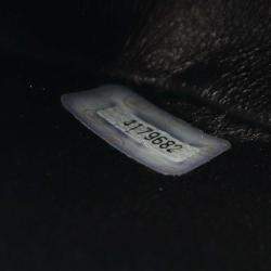 Pre Owned Chanel Diana Black Leather Shoulder Bag