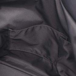 Pre Owned Chanel Paris Biarritz Black Quilted Coated Canvas Tote Bag