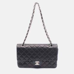 Pre Owned Chanel Classic Double Flap Small Leather Shoulder Bag