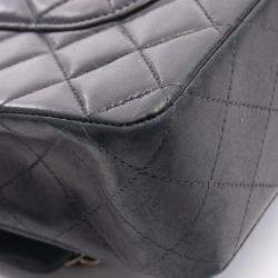 Pre Owned Chanel Classic Double Flap Small Leather Shoulder Bag