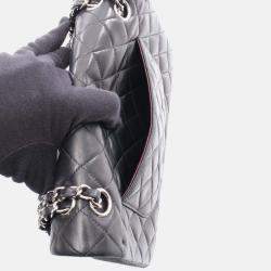 Pre Owned Chanel Classic Double Flap Small Leather Shoulder Bag