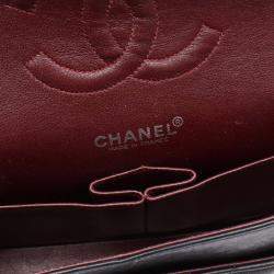 Pre Owned Chanel Classic Double Flap Small Leather Shoulder Bag
