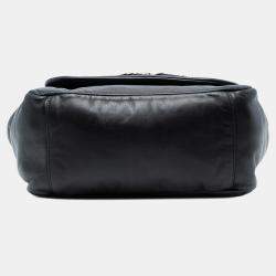 Pre Owned Chanel Black CC Lambskin Disc Bon Bon Flap