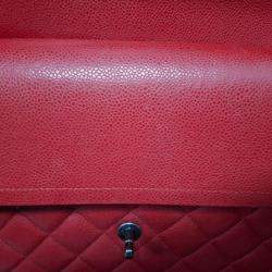 Pre Owned Chanel Caviar Jumbo Classic Double Flap Bag