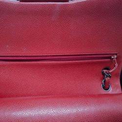 Pre Owned Chanel Caviar Jumbo Classic Double Flap Bag