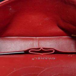 Pre Owned Chanel Caviar Jumbo Classic Double Flap Bag