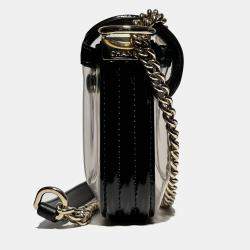 Pre Owned Chanel Naked Sand by the Sea Vinyl Bag