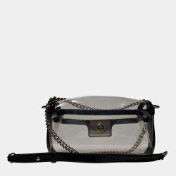 Pre Owned Chanel Naked Sand by the Sea Vinyl Bag