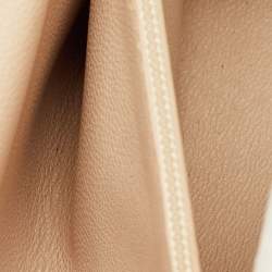 Pre Owned Chanel White Quilted Leather Mini Carry Chic Flap Bag