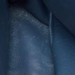 مملوكة مسبقًا Chanel Blue Quilted Leather Jumbo Classic Double Flap Bag