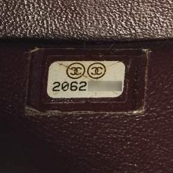 Pre Owned Chanel Black Quilted Caviar Leather Jumbo Classic Double Flap Bag