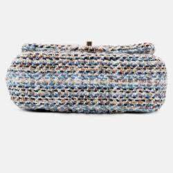 Pre Owned Chanel Mini Rectangular Classic Tweed Single Flap
