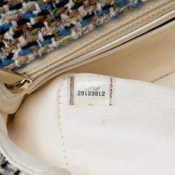 Pre Owned Chanel Mini Rectangular Classic Tweed Single Flap